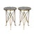 Metal Empire Style Gueridon Tables - A Pair For Sale - Image 7 of 7