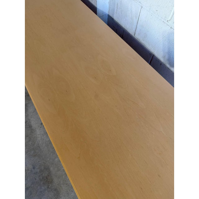 Wood In Style of Skovby Blonde Maple 3-Door Сredenza With Hidden Drawer Danish Vintage Design For Sale - Image 7 of 12