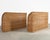 Pair of Organic Modern Woven Rattan Wicker Wingback Headboards For Sale - Image 17 of 17