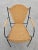 American Wrought Iron and Brass Chair, 1950s For Sale - Image 10 of 11