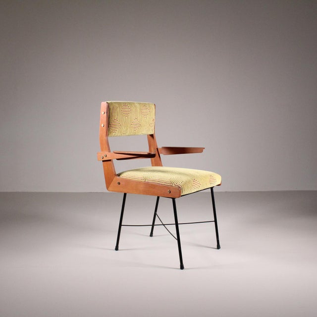 Vintage Chair in Velvet For Sale - Image 15 of 15