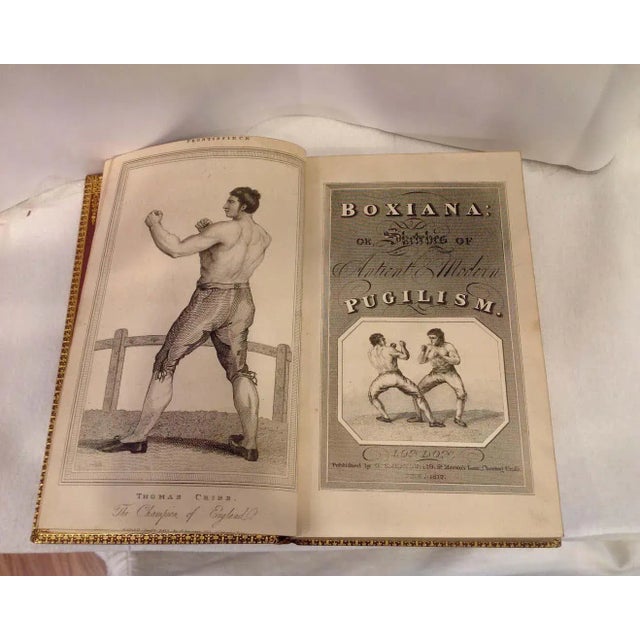 Book, a Binding Boxiana, London, 1812 For Sale - Image 4 of 13