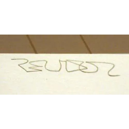 Impressionist Reudor, Paris, Hand Signed Serigraph Museum Dancing Israel Artwork For Sale - Image 3 of 3