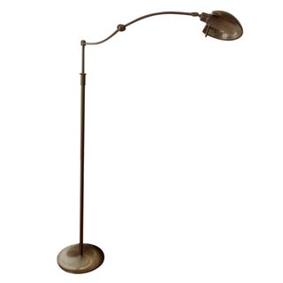 Holtkotter Swing Arm Floor Lamps - A Pair For Sale