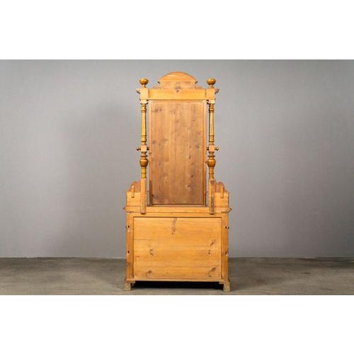 Metal Gründerzeit Chest of Drawers with Mirror For Sale - Image 7 of 18