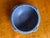 Mission Mission Rookwood Peter's & Reed or Rookwood Matte Blue Pottery Ikebana Bowl For Sale - Image 3 of 6