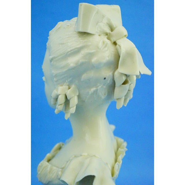 Tarcisio Tosin, Bust of a Lady, 20th Century, Porcelain For Sale - Image 14 of 18