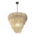 Italian Clear Graniglia Petal Murano Glass Chandelier by Simoeng For Sale - Image 6 of 6