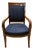 Antique Biedermeier Chair in Mahogany with Brass, 1800 For Sale