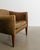 Brown Leather V12 Armchair by Illum Wikkelsø, 1960s For Sale - Image 6 of 7