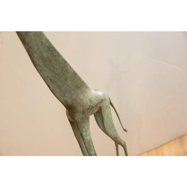 :: Large vintage African giraffe. As this item is in vintage condition, it may show signs of age and use. Date made...