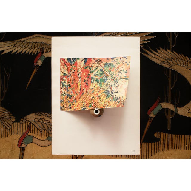 1940s 1943 After Maurice De Vlaminck, "The Platanes", First Edition Parisian Offset Lithograph For Sale - Image 5 of 8