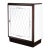 Art Deco Directoire Style Walnut, Mirrored & Reverse Etched Detail Bar Cabinet For Sale