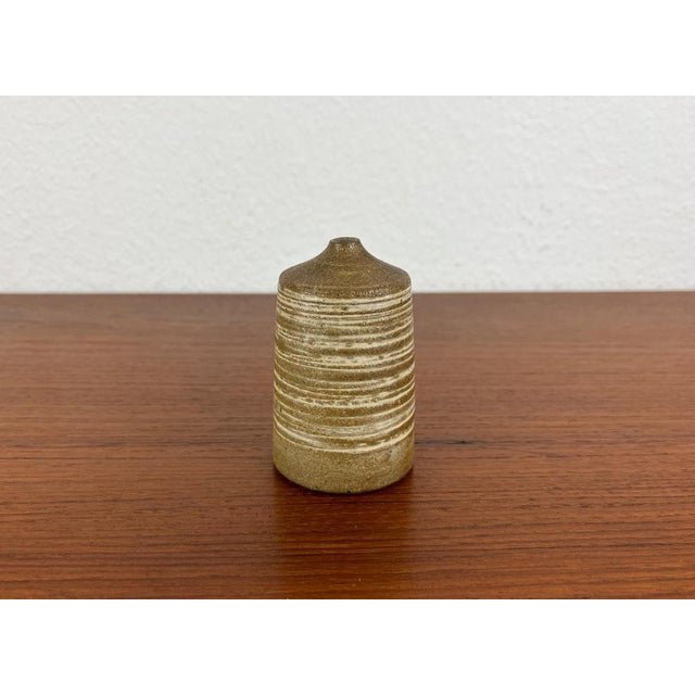 Mid-Century German Studio Pottery Vase by Walter Stürmer, 1962 For Sale - Image 10 of 16