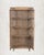 Mid-Century Modern Vintage Teak Wood Armoire | Antique Indian Glass Cabinet | Rustic Display Cabinet | Wabi Sabi Home Decor For Sale - Image 3 of 6