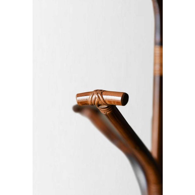 Bamboo Coat Rack, 1980s For Sale - Image 4 of 7