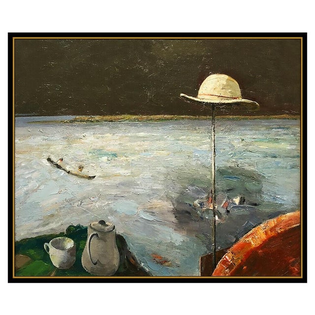 Abstract Expressionism 1980s Monet's Hat, Dean Richardson For Sale - Image 3 of 5