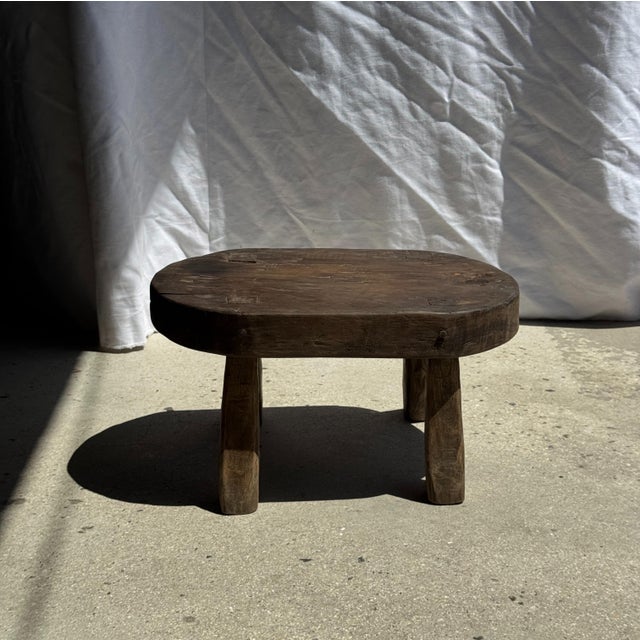 Small Stool in Teak For Sale - Image 11 of 18
