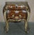 Italian Marquetry Inlaid Burr Walnut Bombe Bedside Cabinets, Set of 2 For Sale - Image 3 of 13