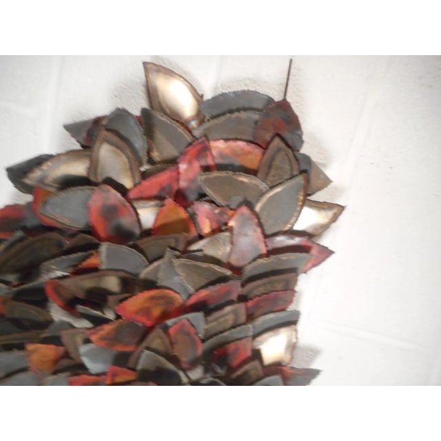 1970s Midcentury C. Jere Style Tree of Life Wall Art For Sale - Image 5 of 8