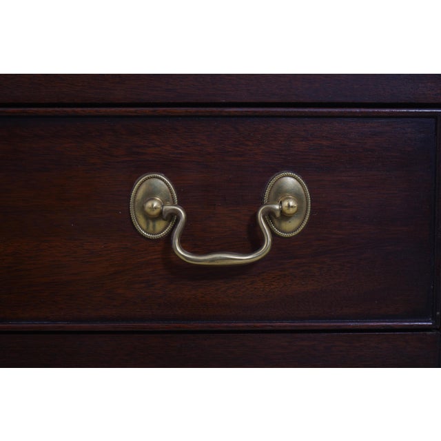 Pair Henkel Harris Model 116 Mahogany Nightstands For Sale - Image 12 of 17