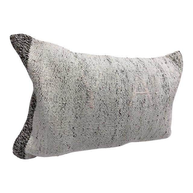 Vintage Turkish Handmade Kilim Pillow Cover For Sale