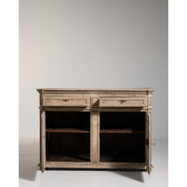 Brown Early 19th Century French Oak Buffet For Sale - Image 8 of 14