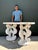 Vintage Coquina Seahorse Console Table For Sale - Image 10 of 12