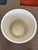 Malcolm Leland Mid Century Modern Large Matte White Chalice Pottery Planter in the Style of Malcolm Leland For Sale - Image 4 of 10