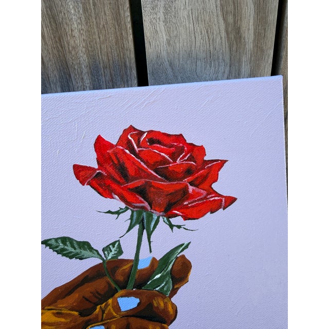 I painted A Rose for Trying as a personal reminder to celebrate self-appreciation and inner growth. Created as a diptych,...