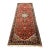 4ft 1in × 12ft 8in Hand Knotted Heriz Style Wool Runner Rug For Sale