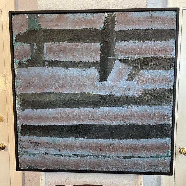 After Rothko Purple, by John Frates, Mid Century Modern, Framed For Sale - Image 4 of 7