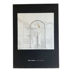 Water Valentini, the Door of Time, Copyright Top Art Milano Italy, 1980s Printed in the Italy