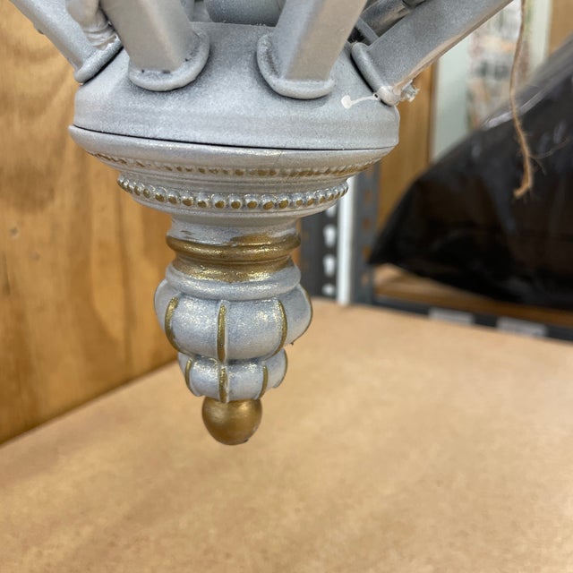 1990s 1990s Metal Bird Nest Chandelier For Sale - Image 5 of 11