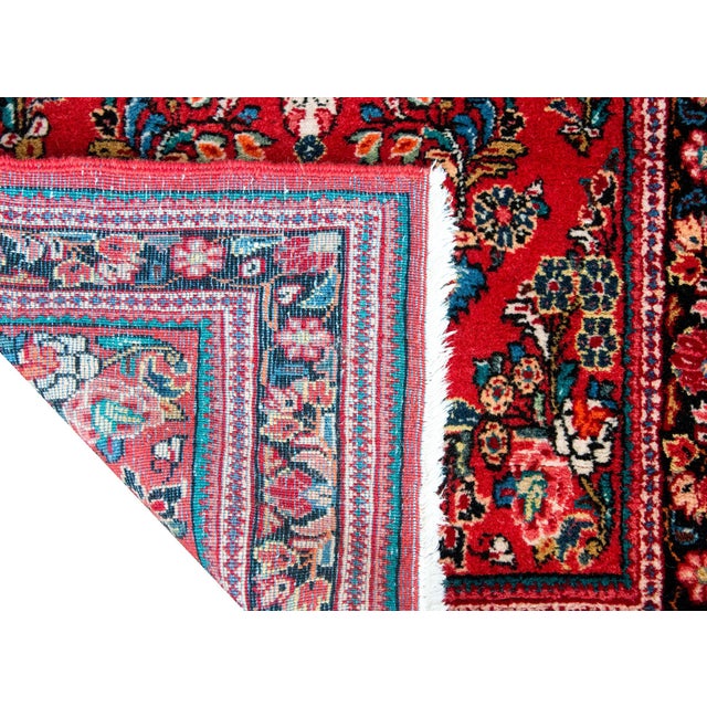 Early 20th Century Sarouk Runer For Sale - Image 12 of 15