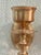 Hollywood Regency Mid 20th Century Solid Brass Wall Candle Sconces - A Pair For Sale - Image 3 of 9