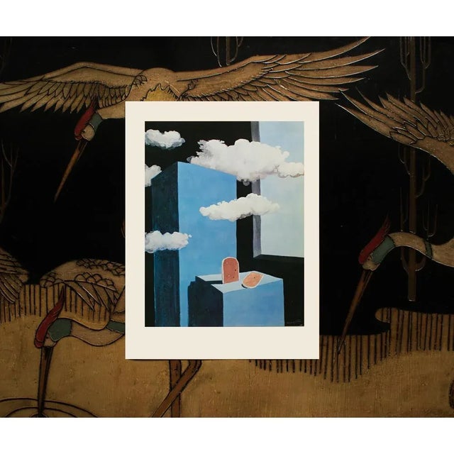 René Magritte 1972 After Rene Magritte "The Poetic World", First Edition Photogravure For Sale - Image 4 of 7
