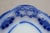 Ceramic Antique Victorian W. H. Grindley "Lorne" Flow Blue Oval Serving Platter For Sale - Image 7 of 14