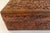 Hand-Carved Anglo-Raj Jewelry Box by Artist Rajhastani, Wood, 1940 For Sale - Image 11 of 12