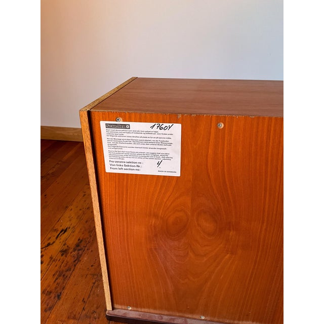 1960s Omann Jun Scan-Flex Rosewood Cabinets For Sale - Image 18 of 18