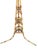 Wood Rattan Floor Lamp in the style of Louis Sognot, France, 1950s For Sale - Image 7 of 15