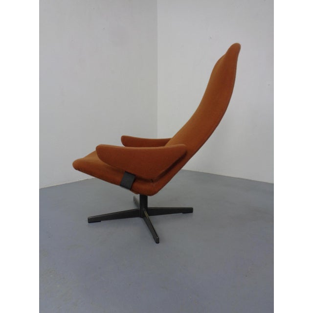 1960s Contourett Roto Swivel Chair by Alf Svensson for Dux, Sweden, 1960s For Sale - Image 5 of 14