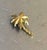 1960s small gold tone palm tree brooch/pin. Excellent condition.
