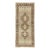 Vintage Turkish Oushak Rug With Soft Beige Field and Warm Brown Medallions For Sale