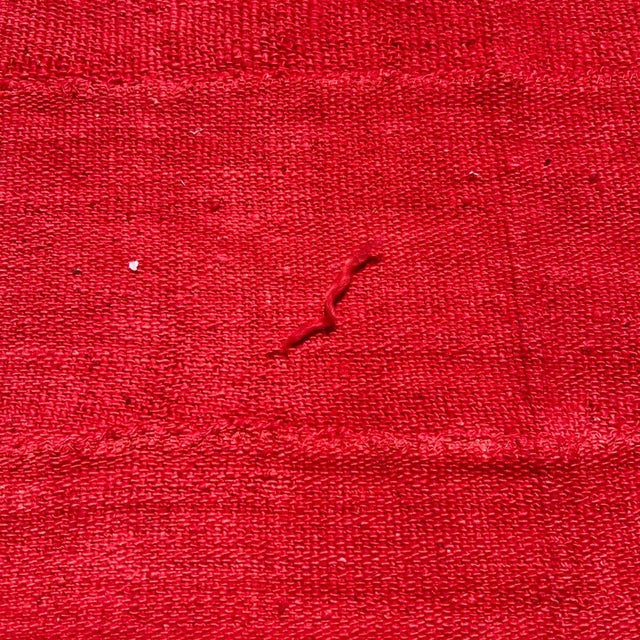 Early 20th Century Red Mudcloth Textile Mali 60.5 x 45 For Sale - Image 9 of 9