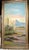 An exceptional, flawlessly preserved true sequential pair of original mid-century modern oil paintings on canvas. Signed...