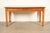 Mission Antique Mission Oak Arts & Crafts Writing Desk or Library Table by A. J. Johnson & Sons, Circa 1900 For Sale - Image 3 of 13