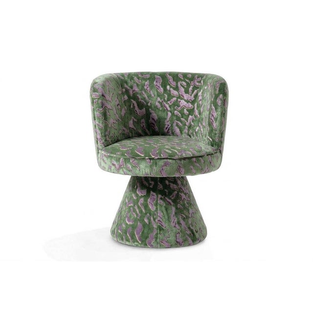 Textile Coraje Swivel Chair by Moanne For Sale - Image 7 of 7