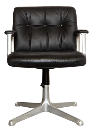 P125 Swivel Chair by Oswaldo Borsani for Tecno, 1960s