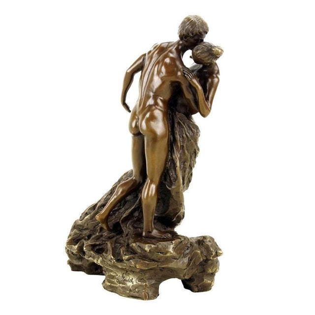 Modern Brown Patinated Sculpture, 20th Century, Bronze For Sale - Image 4 of 8